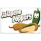 Signmission Jalapeno Poppers Banner Concession Stand Food Truck Single Sided B-60 Jalapeno Poppers19 - alternate 1